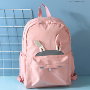 Lovely Folded Ears Backpack with Large Capacity
