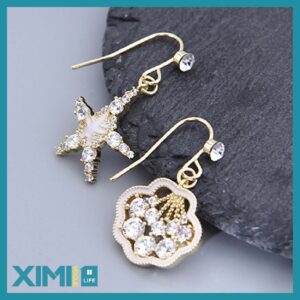 Shelly Starfish Earrings