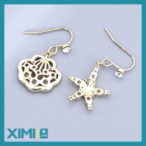 Shelly Starfish Earrings