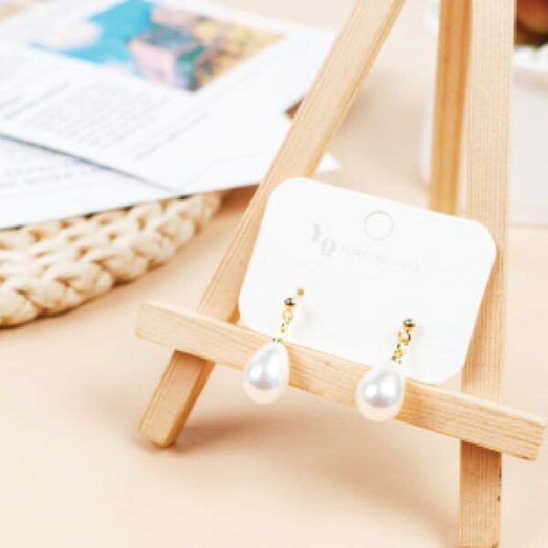 New Water Drop Pearl Earrings