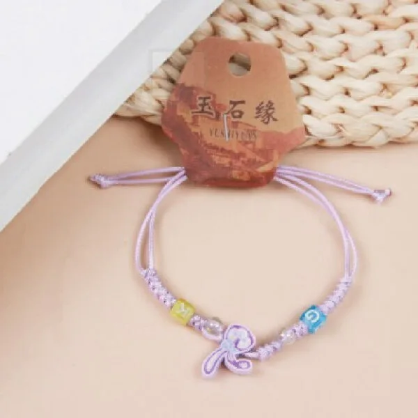 New Cartoon Letter Bracelet