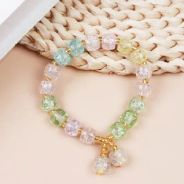 New Cracked Bead Bracelet