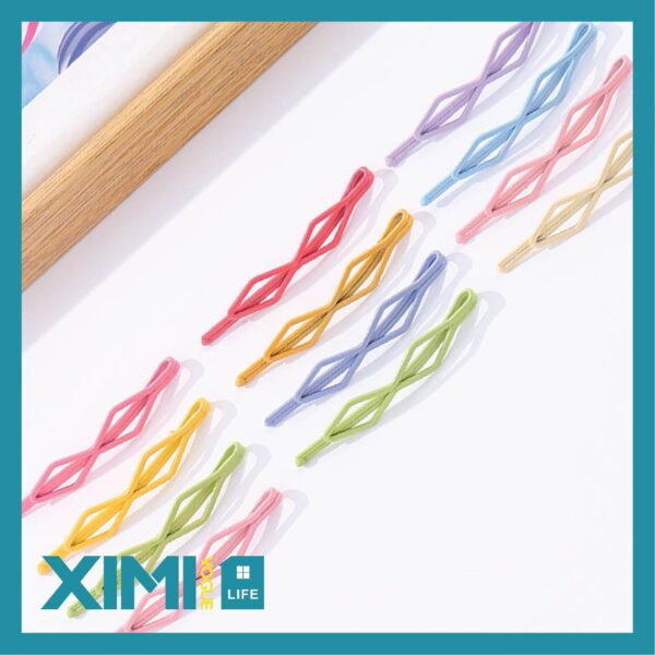 Simple 8-shaped Hair Pin 4PCS
