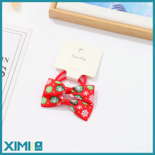 Cartoon Printing Hair Tie 2PCS