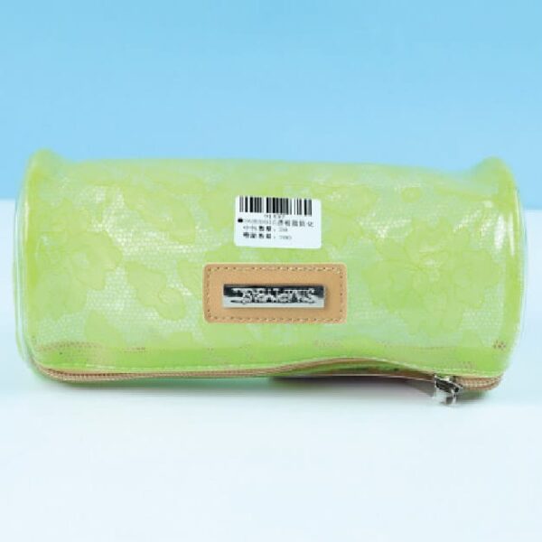 26H2001G Transparent Cylindrical Makeup Pack (Pink And Green) (YWU)