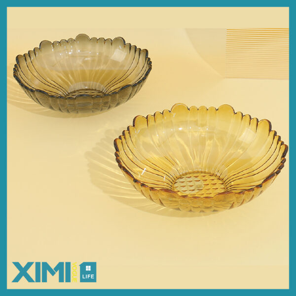 Crystal Round Fruit Plate