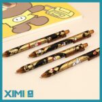 Black and Gold Fairy Tale Click Black Gel Ink Pen(0.5mm)