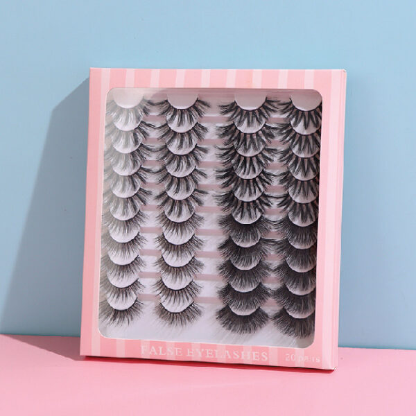 Curly False Eyelashes(20 Pairs)2No