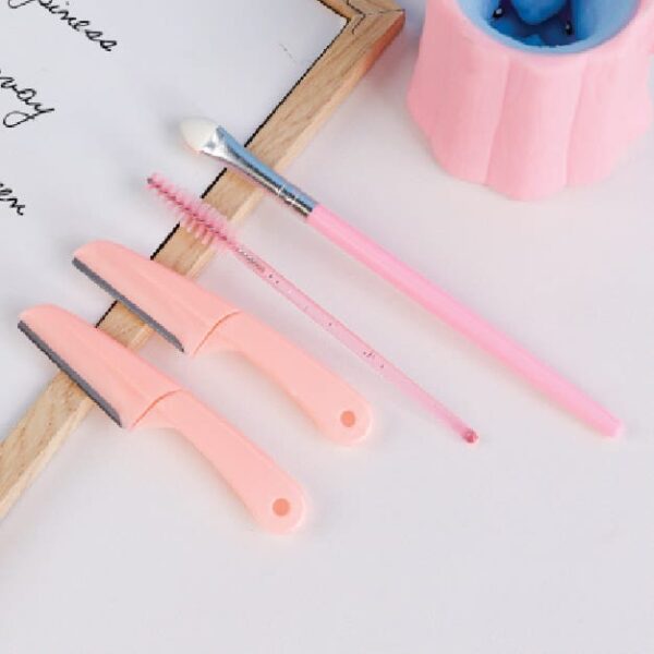 Card Eyebrow Trimmer + Eyebrow Brush Combination (2Pc Pack) (YWU)