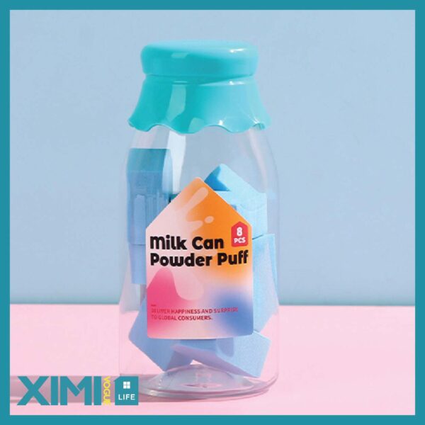 Milk Can Powder Puff(Blue)