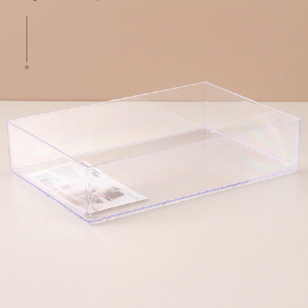 Organizable  Rectangular Plastic Cosmetics Storage