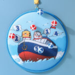 Sailing Series Funny Sticky Ball Dart Game Type C