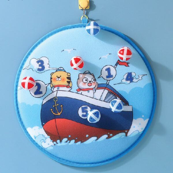 Sailing Series Funny Sticky Ball Dart Game Type C