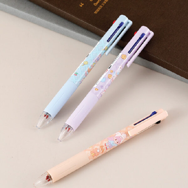 Camellia Party Series 3  Colors Ballpoint Pen (0.5