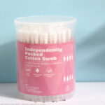 Cylinder Box Independently Packed Cotton Swab 100