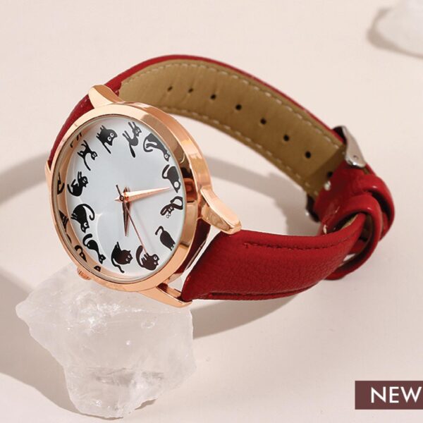 Little Black Cat Stylish Watch
