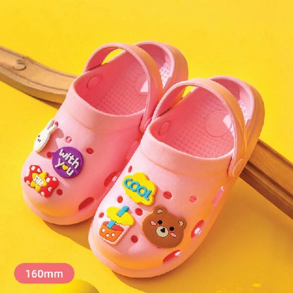 Cute Series Cartoon Sandals for Kids (Pink 160mm)