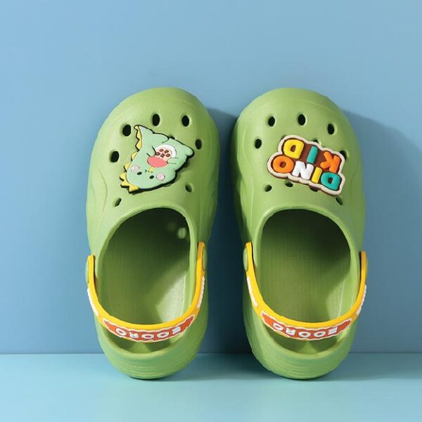 Cute Pet Series Dinosaur Sandals for Kids (Green 180mm)