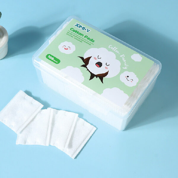 Cotton Family Boxed Thick Makeup Cotton Pads 100 Count