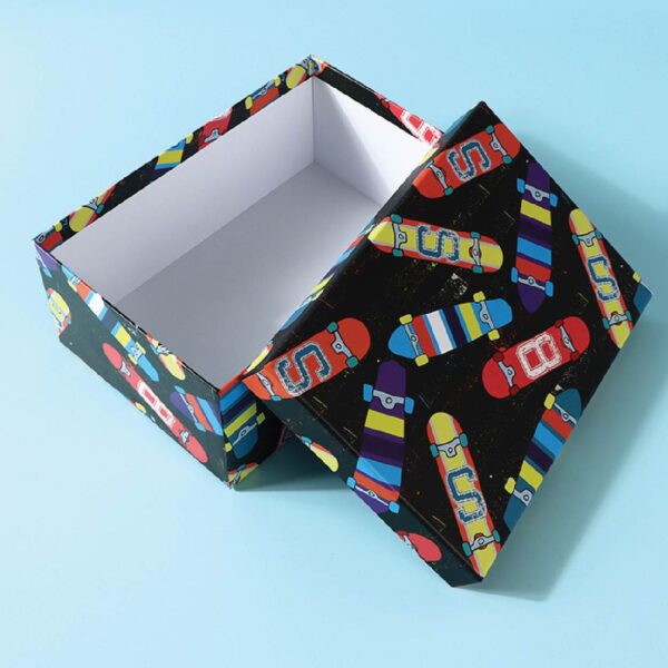 Cool Skateboard Series Rectangular Gift Box Small