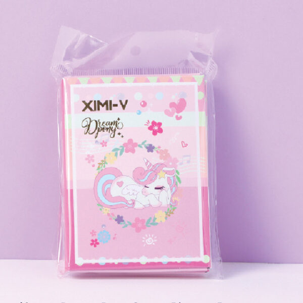 Dream Pony Series Blotting Paper 100 Sheets *2 Packs (Pink)
