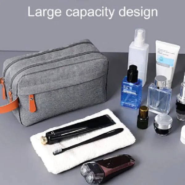 Tolietry Bag Portable With Zipper