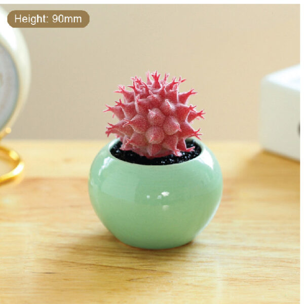 Red Prickly Pear Artificial Plant