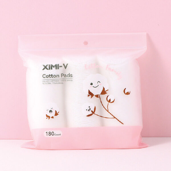 Cotton Family Round Y-Shaped Cotton Pads 60*3 Count