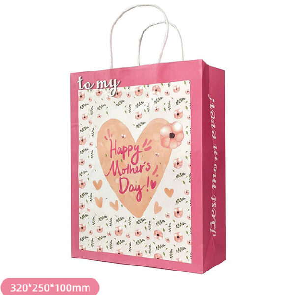 Mothers Day Aquatic Flower Gift Bag