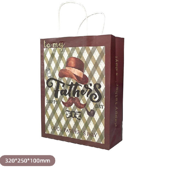 Fathers Day Jazz Hat Gift Bag