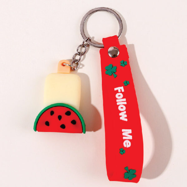 Fruit Collection Ice Pop Keychain