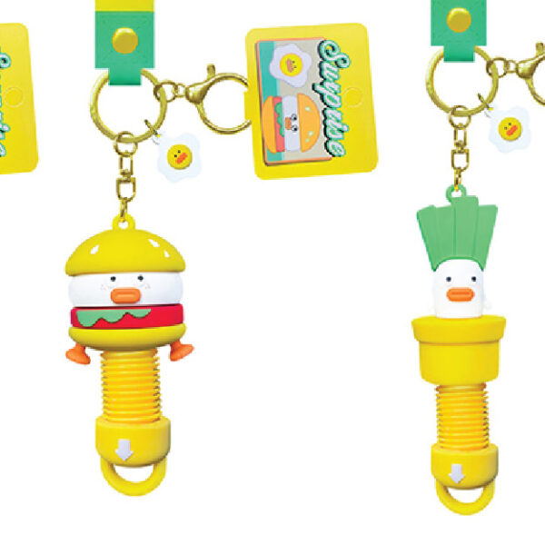 Food Spring Keychain
