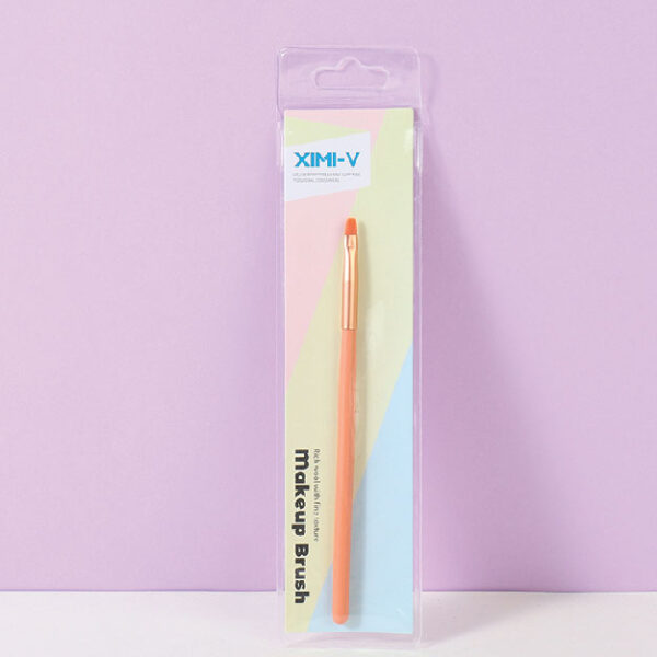 Color Series Coral Pink Small Eye Shadow Brush
