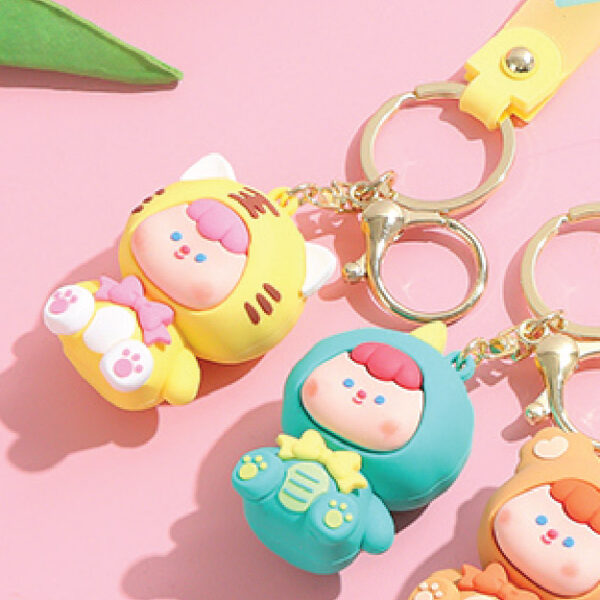 Cute Series Keychain Strap-Cute Kids