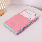 Simple grid cleaning cloth (10 pieces)