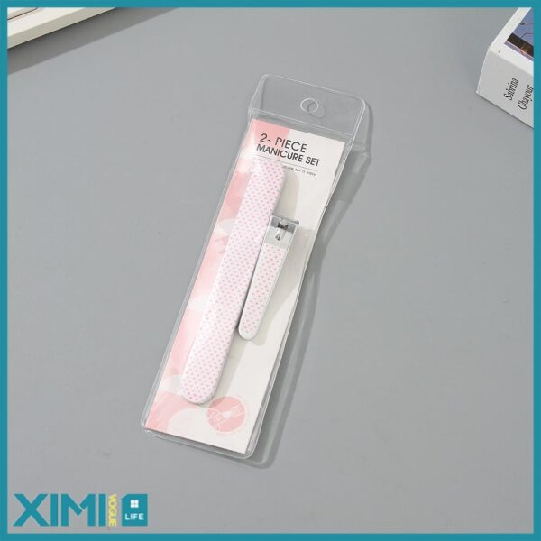 2-Piece Manicure Set (Nail Clippers+Nail File)