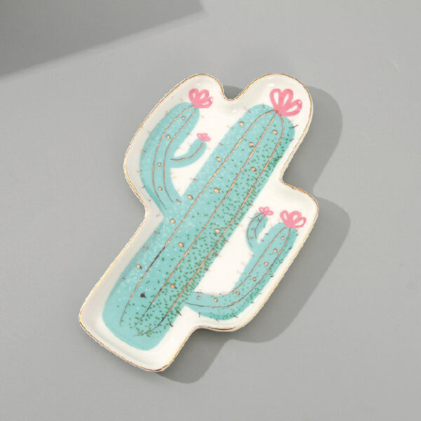 Cactus Design Snack Dish/Condiment Dish/Decorative Dish