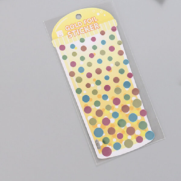 Gold Foil Sticker