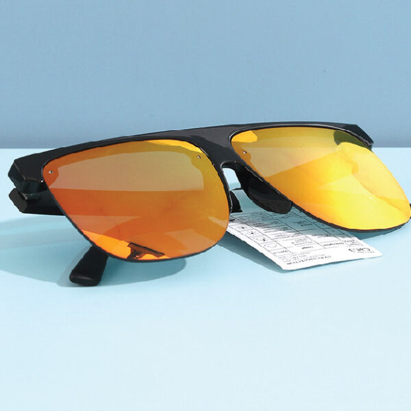 Trendy Mens Sunglasses for Adults (Gloss Black)