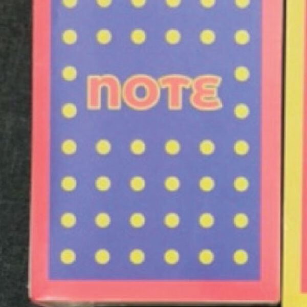 Polka Dot Collection Vocabulary Notebook (54*90mm) (100 Sheets)