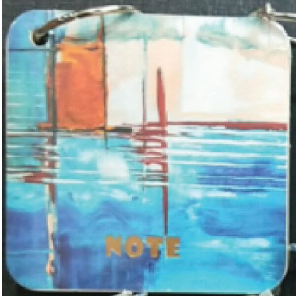 Abstract Oil Painting Collection 2nd Vocabulary Notebook (75*75mm) (100 Sheets)