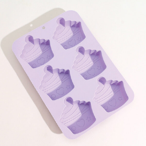 Silicone Baking Cake Mould (Purple)