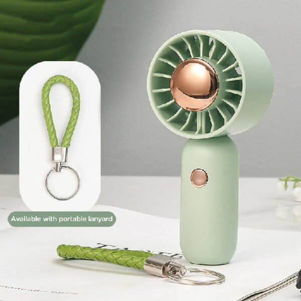 Three- Gears Small Fan (Green) DM-51