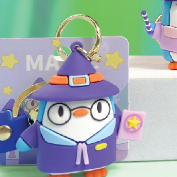 Magic Penguin Keychain
