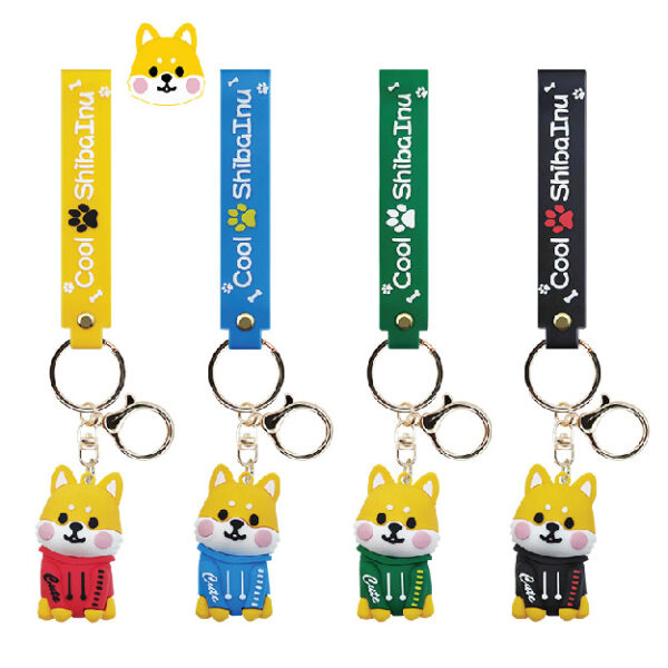 Hoodie Shiba Inu Keychain