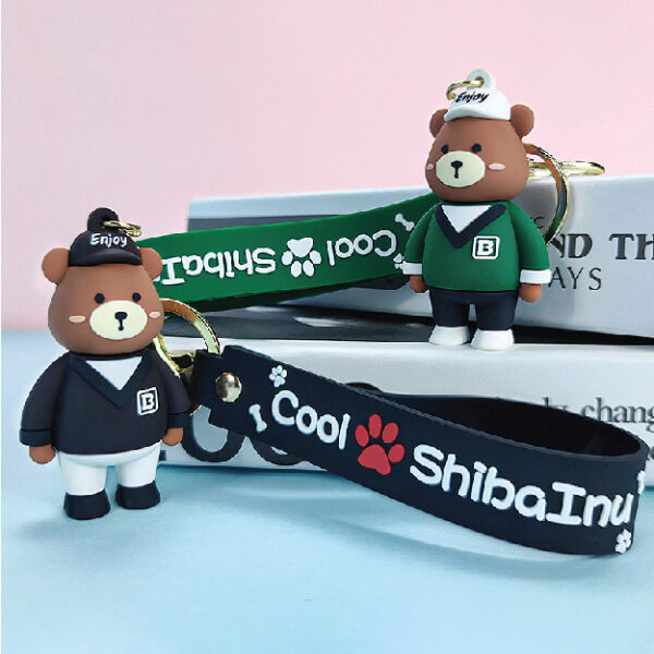 Chubby Bear Keychain