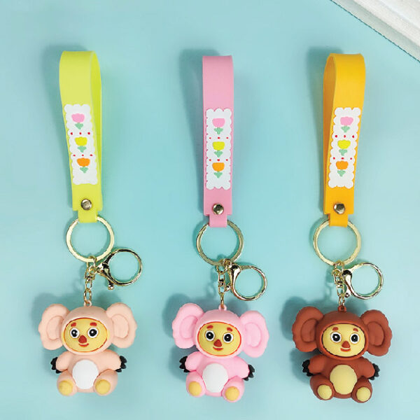 Big Eared Monkey Keychain
