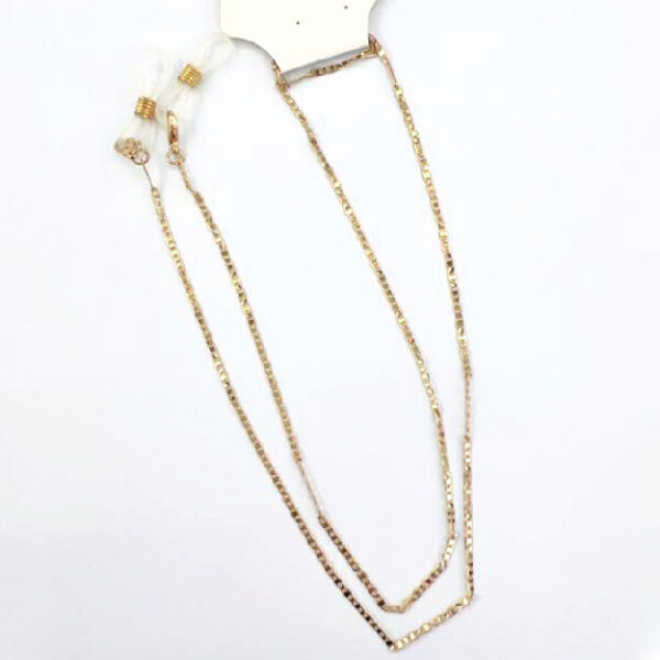 Simple Thin Stylish Eyeglass Chain (Gold)
