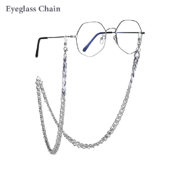 Elegant Stylish Eyeglass Chain (Silver)