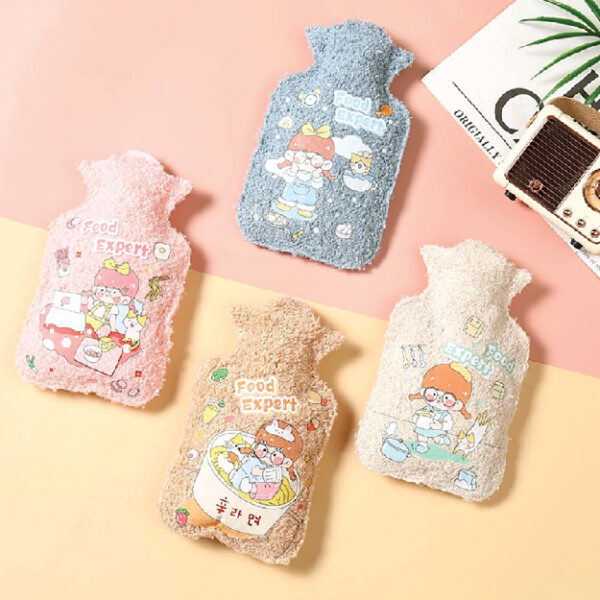 Food Expert Flocking Hot Water Bottle 300ml/10.1fl.oz.